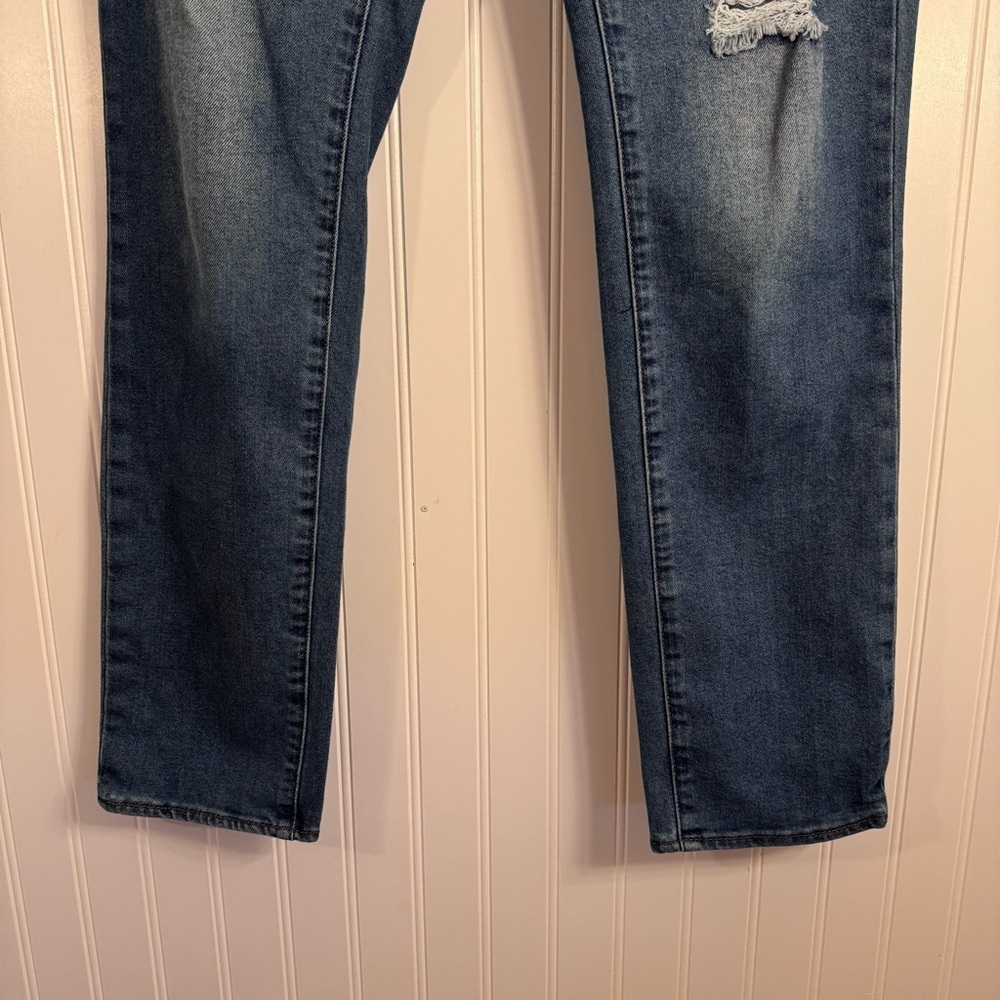Articles of Society Women’s Mid-Rise Medium Wash Distressed Skinny Jeans Size 31 - Picture 4 of 14